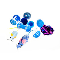 cheap colorful funny mouse cute cat toy set