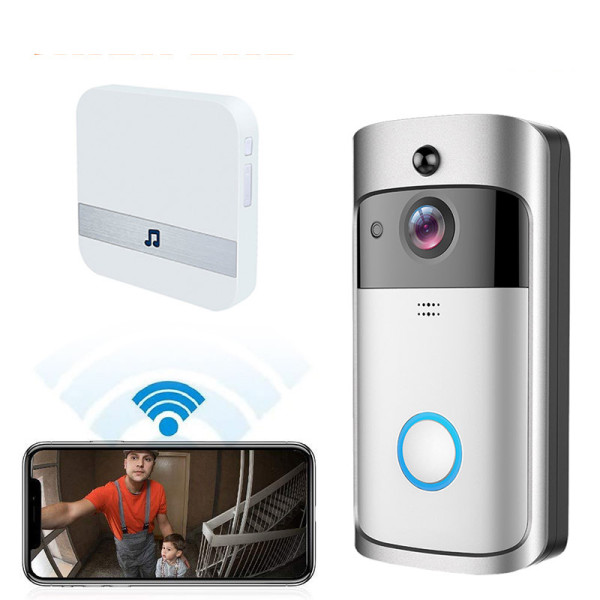 Smart Home Wifi Video Doorbell Waterproof Outdoor Bell Intercom Video Doorbell