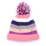 baby girl acrylic crochet knitted beanie floral hats for winter