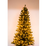 7FT 8FT 9FT Purple Color Lighting Pine Needle Decorated PE Mixed PVC Christmas Trees