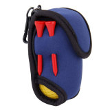 Custom Color Mini Golf Ball Holder Neoprene Golf Pouch Bag