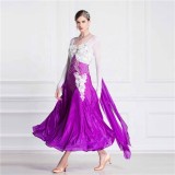 B-18140 Wholesale International Standard Ballroom Dance Dress Adult Competition Sexy Ballroom Dance Dress For Sale