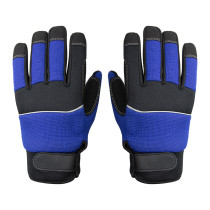 Construction Industrial Safety Gloves Men Women Heavy Duty PVC Rubber Working Gloves Impact Mechanic Work Gloves