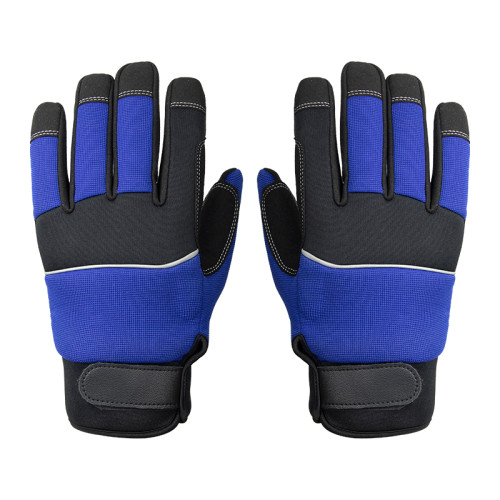 Construction Industrial Safety Gloves Men Women Heavy Duty PVC Rubber Working Gloves Impact Mechanic Work Gloves