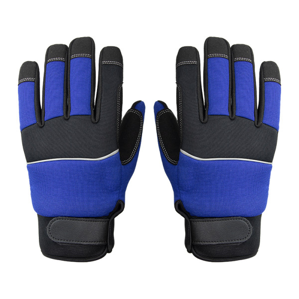 Construction Industrial Safety Gloves Men Women Heavy Duty PVC Rubber Working Gloves Impact Mechanic Work Gloves
