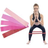 Multi-color Durable Fitness Elastic Exercise Loop Pink Latex Loop Booty Band Sets
