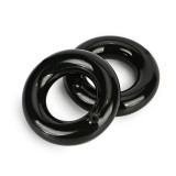 Black Round Weight Power Swing Ring For Golf Clubs