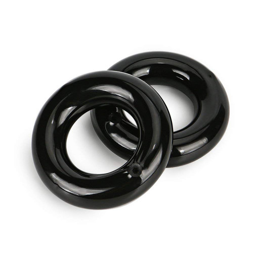 Black Round Weight Power Swing Ring For Golf Clubs