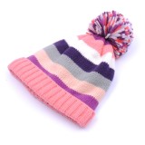 baby girl acrylic crochet knitted beanie floral hats for winter