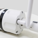 1080p Hd Outdoor Smart Home Network Night Vision Red And Blue Flash Alarm Wireless Wifi Ip Cctv Camera