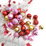 Wholesale Fireproof Plastic Ball Christmas Decoration
