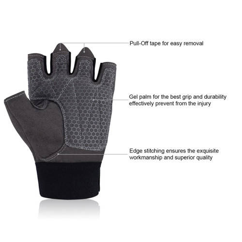 New Fashion Wholesale Custom Power Lifting Gloves