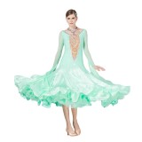B-1791 High Quality Women Lyrical Ballroom Dance Costume Dress Custom High Quality Waltz Dance Costumes For Kids Competition