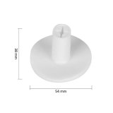 Wholesale Golf Ball Holder Unbreakable Golf Tee Rubber Holder