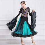 B-18275 British Imported Fabric International Standard Ballroom Dance Dress High-end Competition Ballroom Dance Dresses For Sale