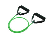 Wholesale workout fitness Gym pull up latex resistance tube band set with handle
