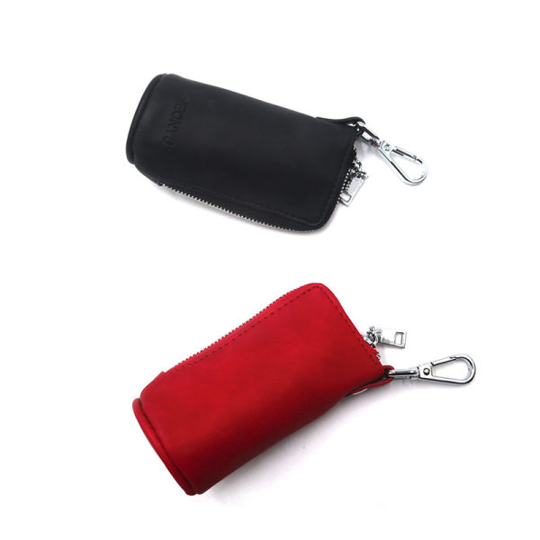 Luxury Golf Pouch Bag Storage 2 Balls Golf Ball Holder PU Bag