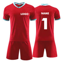 Whole Sale Kids Kit Children Cheap Football Jersey Youth Uniforms Uniformes De Soccer