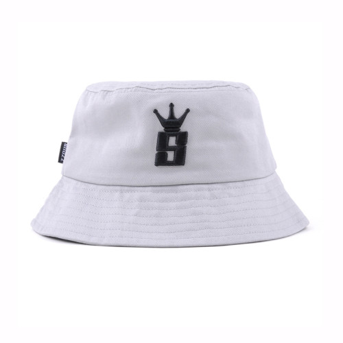 Wholesale custom fashion 100% cotton embroidery bucket hat and cap