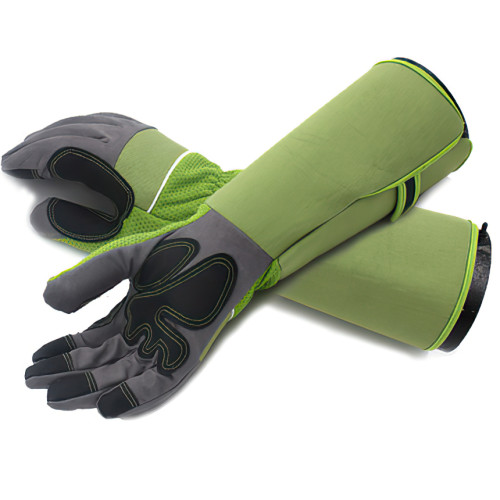 Custom Long Gardening Gloves For Women Men Thorn Proof Logo Garden Gloves