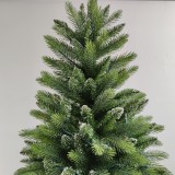 Best selling PE Pencil Slim Artificial Christmas Tree with Metal Base