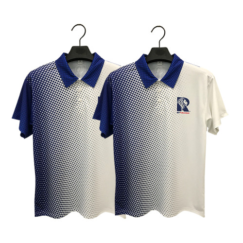 Top 10 Factory  Quick Dry Golf Polo Polyester Spandex Sublimated Golf Polo Shirt