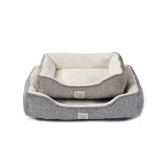 Geometric Shape Comfortable soft plusg material design home style fabric pet beds
