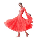 B-19426 Ballroom dance waltz dress rumba standard smooth dance dresses high-end ballroom dance competition dress for sale