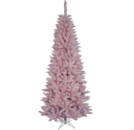 Led Lighted Glass Pink Music Dancing Christmas Tree