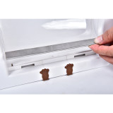 New convenient design PP pet supplies pet flap door dog