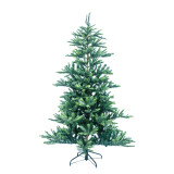 Indoor Christmas Decoration Green PVC PE Christmas Trees with Metal Stand