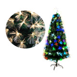 Commercial Plastic Prelit Yellowe Led Lighting PVC PET PE Christmas Tree With Decoration