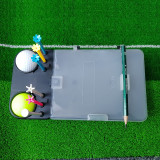Golf Cart Scorecard Holder Plastic Hot Sale Black Custom Logo PP Bag Lotusflower 13.5cm 202.4g 23.5cm CN;ZHE GA173 4cm