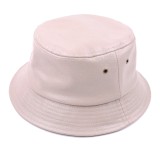 Custom pu leather plain womens fishing cap pink waterproof patent leather bucket hat