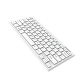 2019 new arrival ultra slim and portable 78 keys compact keyboard with 2.4Ghz wireless control function for office and home use