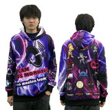 Custom Design Hoody 2020 Wholesale Heavyweight 3D Print Sublimation  Men Your Own Logo  Hoodies Street Style 3d Printed