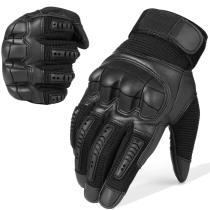 Newest Custom High Quality riding gloves PU leather motorcycle gloves