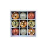 2.76  Shatterproof Clear Large Plastic Stuffed Delicate Decorations Christmas Ball