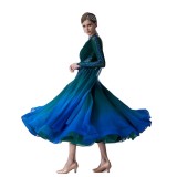 b-19430 Smooth ballroom dress woman waltz dance costumes dance dresses tango costumes standard foxtrot dress