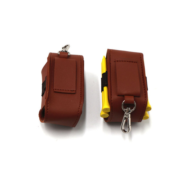 Accessories Golf Ball and Tees Holder Leather Golf Ball Pouch