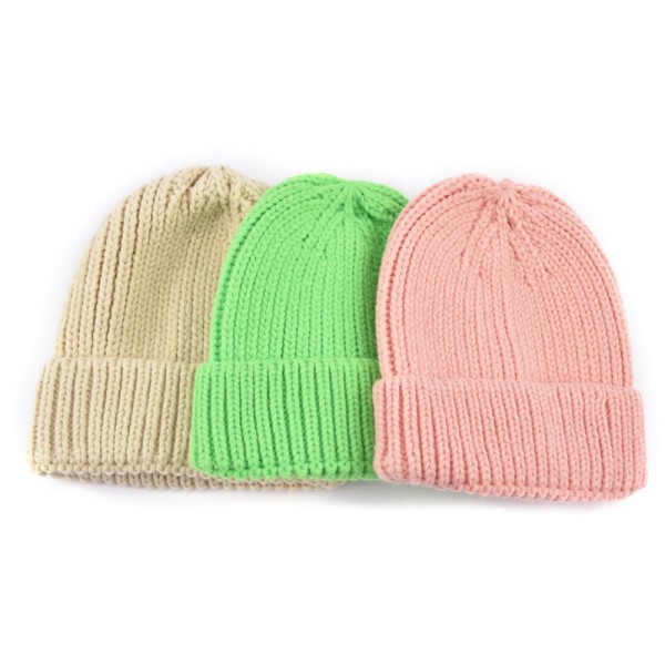 shenzhen Aung crown brand knitted designer beanie hat custom logo