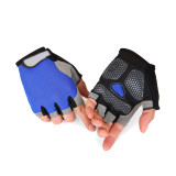 China Manufacturer Top Quality Luxury Silicon Printing Palm Cycling Gloves