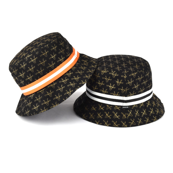 OEM fashion high quality manufacturer branded bucket hats design