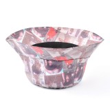 oem design your own logo custom pattern all over printed girls fashion hawaii bucket hat