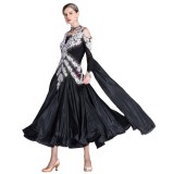 B-1875 Custom ballroom dance competition dresses high-end ballroom standard dance dresses social modern dance dress for sale
