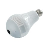 New Fashion Design 360 Degree Wirless Camera Bulb Panoramic View Security Light Bulb Wifi Camera