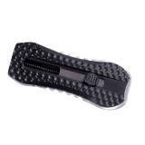 Golf Green Divot Tool with Retractable Spring & Ball Marker