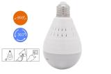 New Fashion Design 360 Degree Wirless Camera Bulb Panoramic View Security Light Bulb Wifi Camera