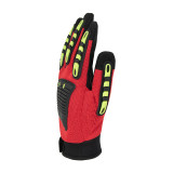 Industrial Construction Safety Gloves Men Women Heavy Duty PVC Rubber Gloves Impact Mechanic Work Gloves