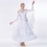 B-14138 Custom Plus Size Competition Wear Standard Women Ballroom Dance Dresses